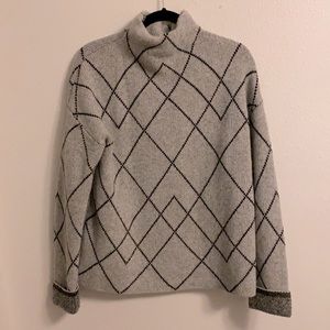 Mock neck sweater